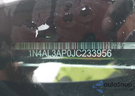 2018 Nissan Altima 2.5 Sv z USA, uszkodzony, nr VIN 1N4AL3AP0JC233956